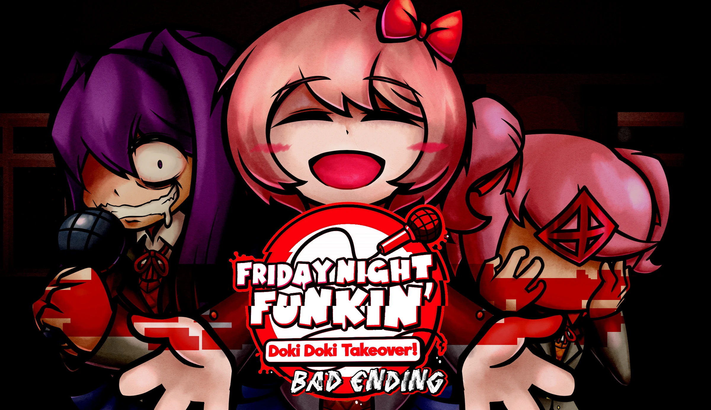 Doki Doki Takeover: Bad Ending | Funkipedia Mods Wiki | Fandom