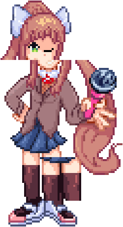 Monika (Marxie the Modder), Funkipedia Mods Wiki