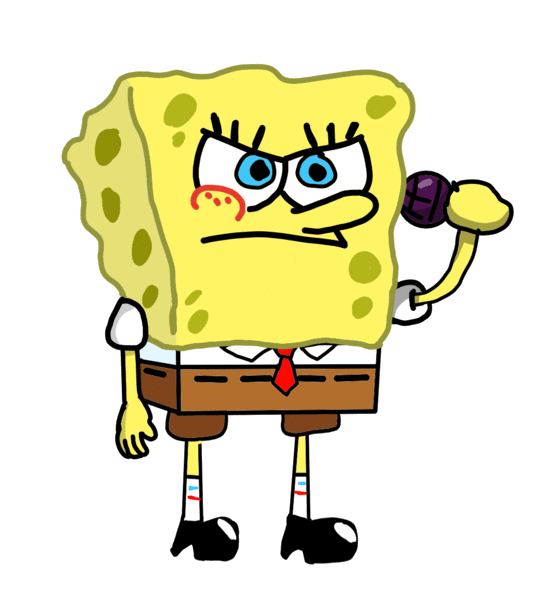 spongebob confused