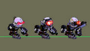 FNMAgencyWalk.gif (775 KB) A 1337 Agent, A.A.H.W. Engineer, and a Soldat, walking.