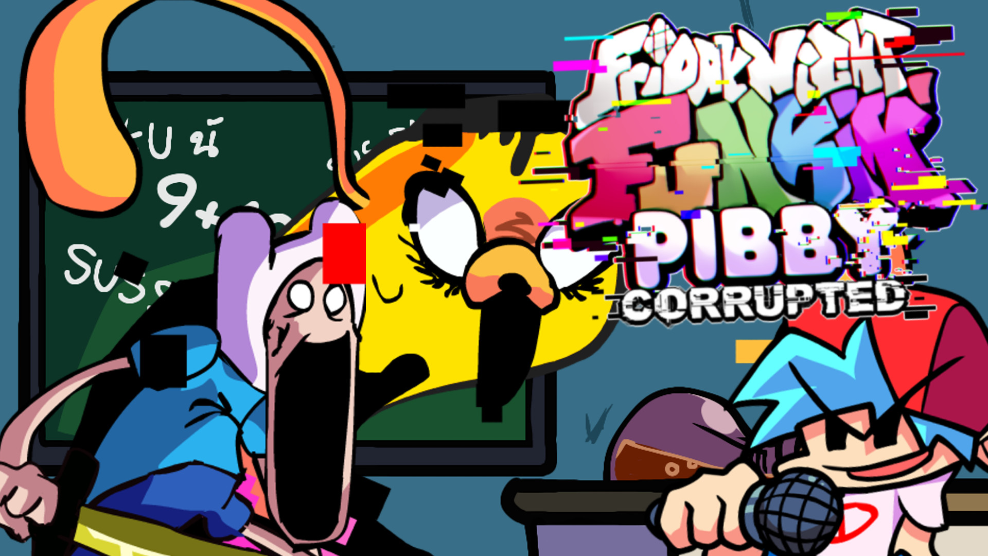Friday Night Funkin vs Pibby Corrupted Mod /FNF x Come and Learn
