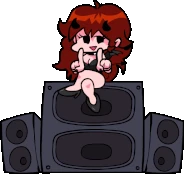 WeegModGFWeek2UpNoteAnim.gif (256 KB) Girlfriend Week 2 up pose