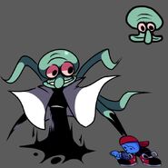 A Minus design based off of Red Mist Squidward’s old icons; an inspiration for Joe’s design