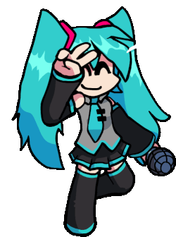 Fnf Vocaloid Sticker - FNF Vocaloid Mods - Discover & Share GIFs