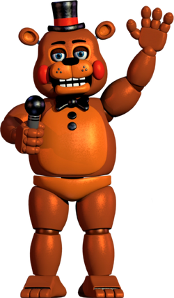 Withered freddy v transparent background PNG clipart