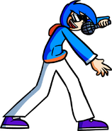 Derker's swag right pose