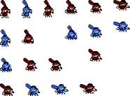 Cave pixel sprite sheet