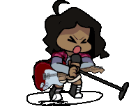 Guitar alt down pose