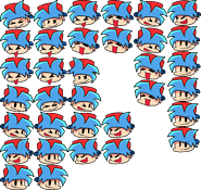 Boyfriend's head spritesheet during Dead Hope's chase sequence