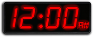 The clock asset that indicates it's Midnight, used in Shadows.