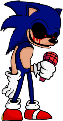 So I attempted an HD style of an FNF character and because of the new  update to Vs Sonic.EXE, I did the new Majin Sonic Design :) btw sorry if  it's bad