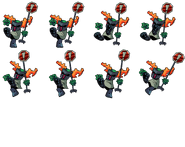 Tricky's sprite sheet for falling.