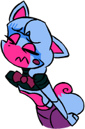Static left miss pose