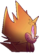 Fleetway Super Sonic in God Feast.