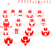 All Stars intro sprite sheet