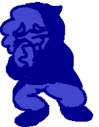 Static Down Miss pose