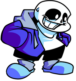 vs horror sans (fan-chart) [Friday Night Funkin'] [Mods]