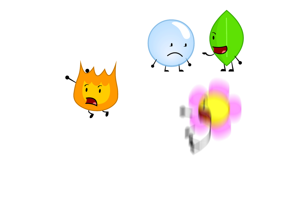 I added the BFDI 13 RC's assets! - Comic Studio