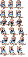 Baby Blue Brother's spritesheet.