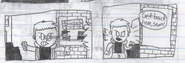 Cipherz Gaming's appearance in the new French Fry Guy Comic.