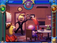 The background of Pegging Aren't I Hilarious, what's officially called the "Tweaking Lisa".