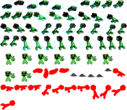 Glitchy Spritesheet