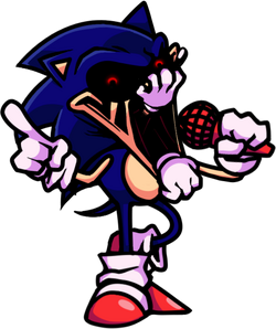 FRIDAY NIGHT FUNKIN : EXES TAKEOVER on X: here's the 2011 sonic exe sprite  for his first song ,we wanted it to be goofy for his first art by  @SNRdrawie animation by @