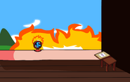 Static Background of Hot Day.
