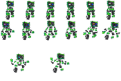 Terminal Glitch's sprite sheet