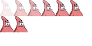 Partick's sprite sheet (Portrait)