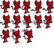 Carlinhos' Uncomfortable Spritesheet