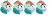 Rainbow Dash spritesheet