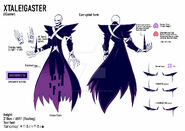 XGaster Reference Sheet (Corrupted Form)