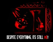 Mr. V looking in the mirror (2/2).