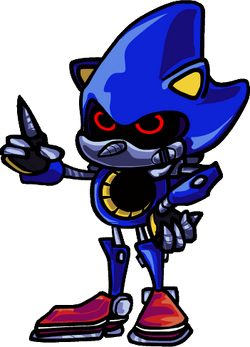 Dibujando a Sonic vs Metal Sonic