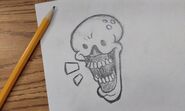 Laughing Teuthida sketch.