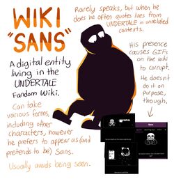 F.G on X: wiki sans #undertale #sans #wikisans  / X