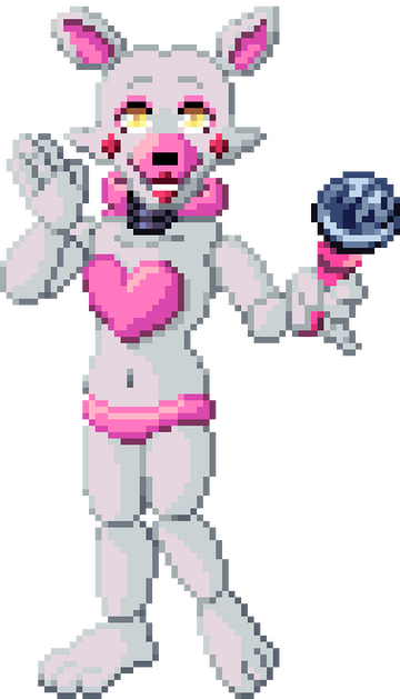 FNF 2 death mini game: Mangle by Starsharmony on DeviantArt