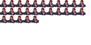 Boyfriend and Girlfriend's Sprite Sheet during Quasar.
