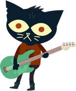 Mae's static right miss pose