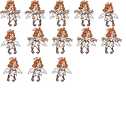 Sprite sheet of the dancing limo angels