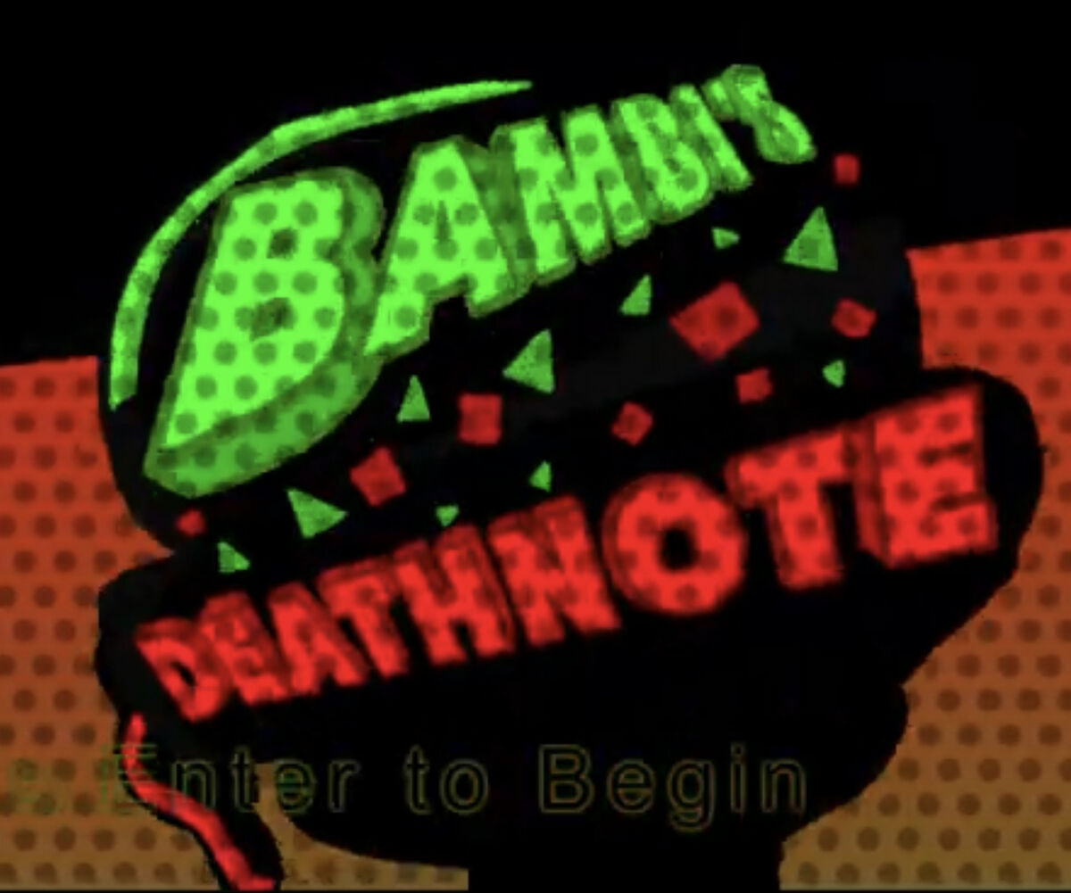 Bambiさん Bambi's Deathnote 2.0 | Funkipedia Mods Wiki | Fandom
