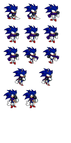 FIND ME ON COHOST AND TUMBLR on X: i used existing sprites, both used and  unused, from sonic 1, 2, and cd as pose references for all of these! the  hurt-from-above sprite