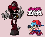 Anti Piracy Mario's original idle concept, made before the mod.