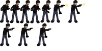 Angry Tom's sprite sheet