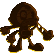 Striker standing in front of Boyfriend.