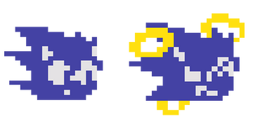 Sonic 1 TTS Prototype sprite recreation by Skele00 on Newgrounds