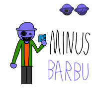 Minus Barbu drawn by Static5619 on GameJolt