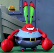 Robot Chicken Mr. Krabs' original appearance