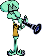 Squidward left static